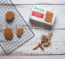 Load image into Gallery viewer, Steve &amp; Andy&#39;s ORGANIC GLUTEN-FREE GINGER SNAP COOKIES